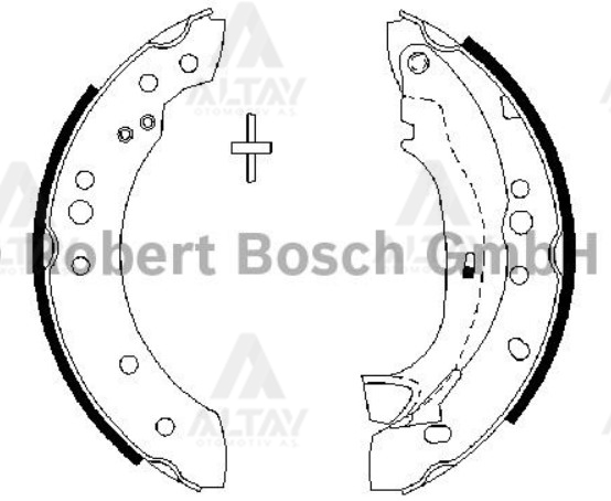 Citroen C2 Arka Fren Balata OEM 4241L0